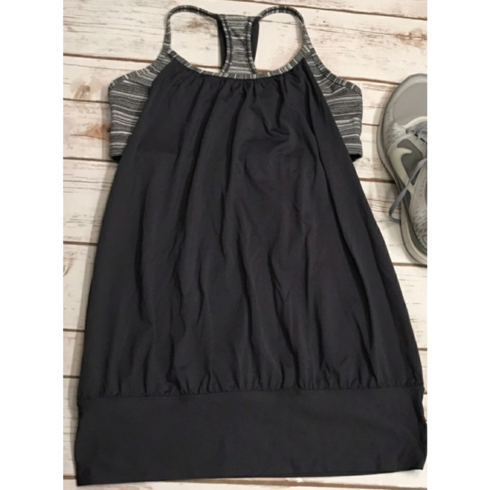 Lululemon athletica no limits gray tank size 8